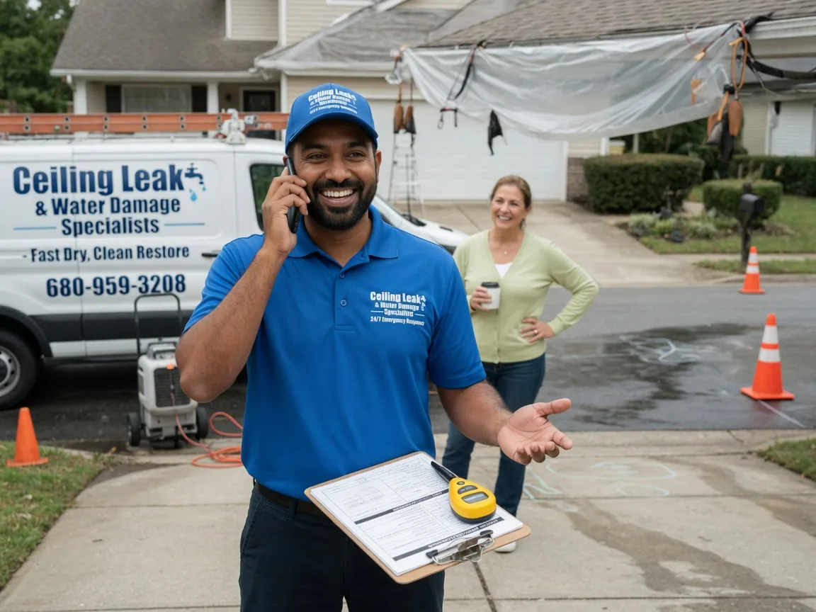 Ceiling Leak Cleanup Swan Valley, ID FAQs